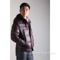 Men&#39;s Down Jacket အထူစီးပွားရေးလုပ်ငန်းတို